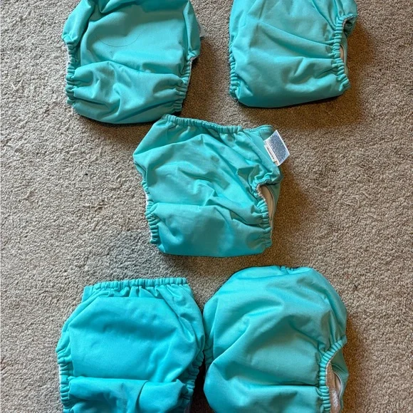BumGenius Aqua All In One Cloth Diapers - Picture 2 of 9